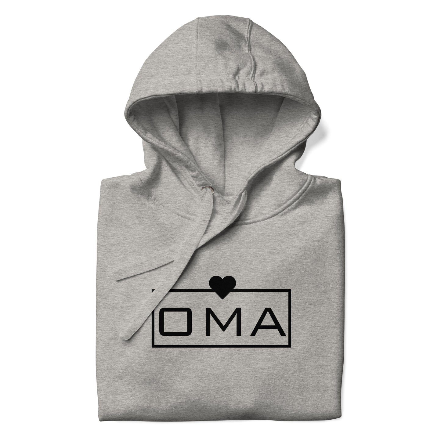 Oma print -Kapuzenpullover