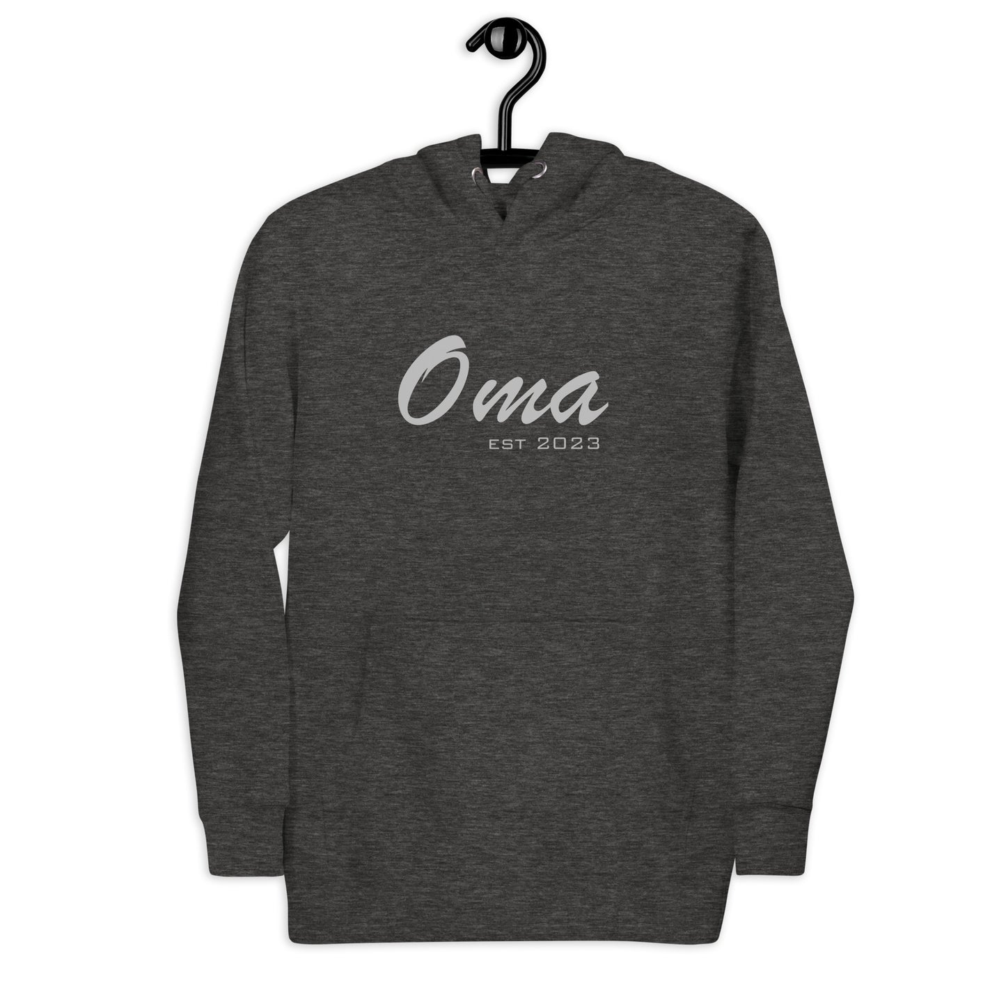 Oma print -Kapuzenpullover
