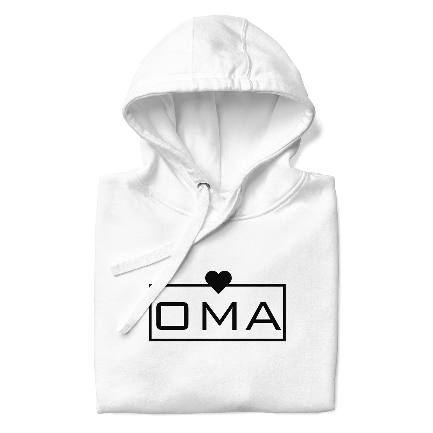 Oma print -Kapuzenpullover