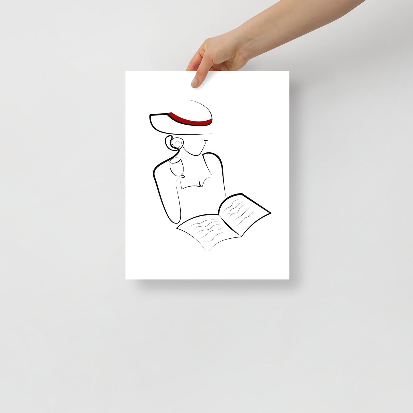 FRAUEN und BÜCHER. Poster Nr6
