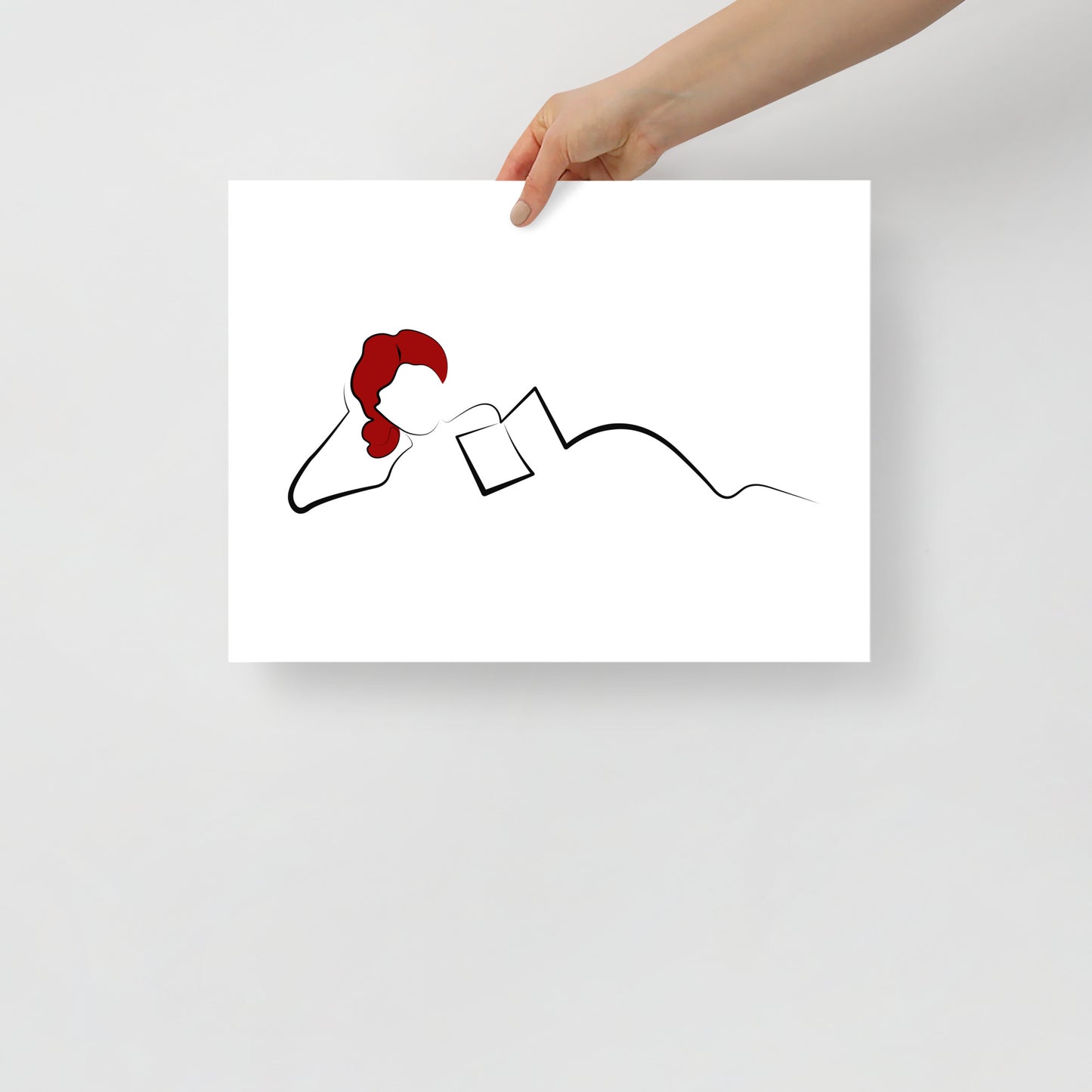 FRAUEN und BÜCHER .Poster Nr3