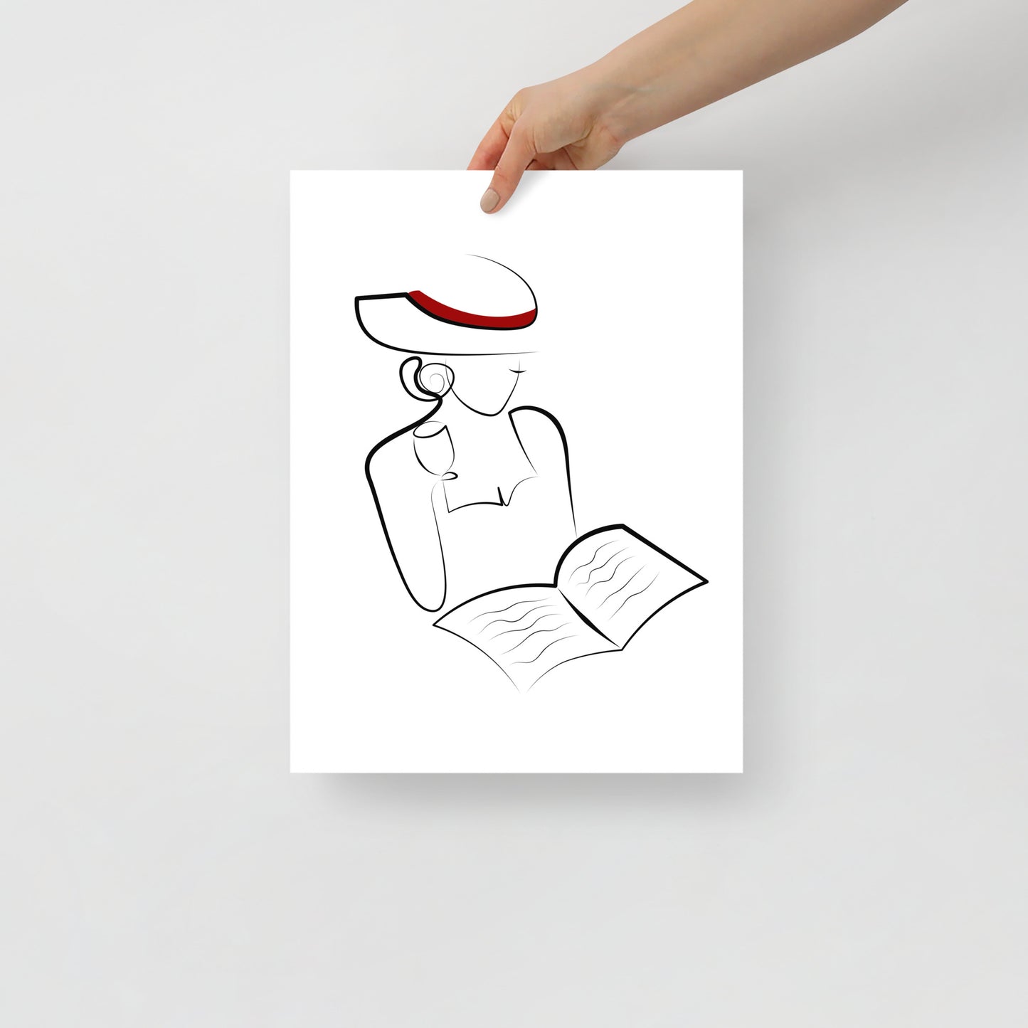 FRAUEN und BÜCHER. Poster Nr6