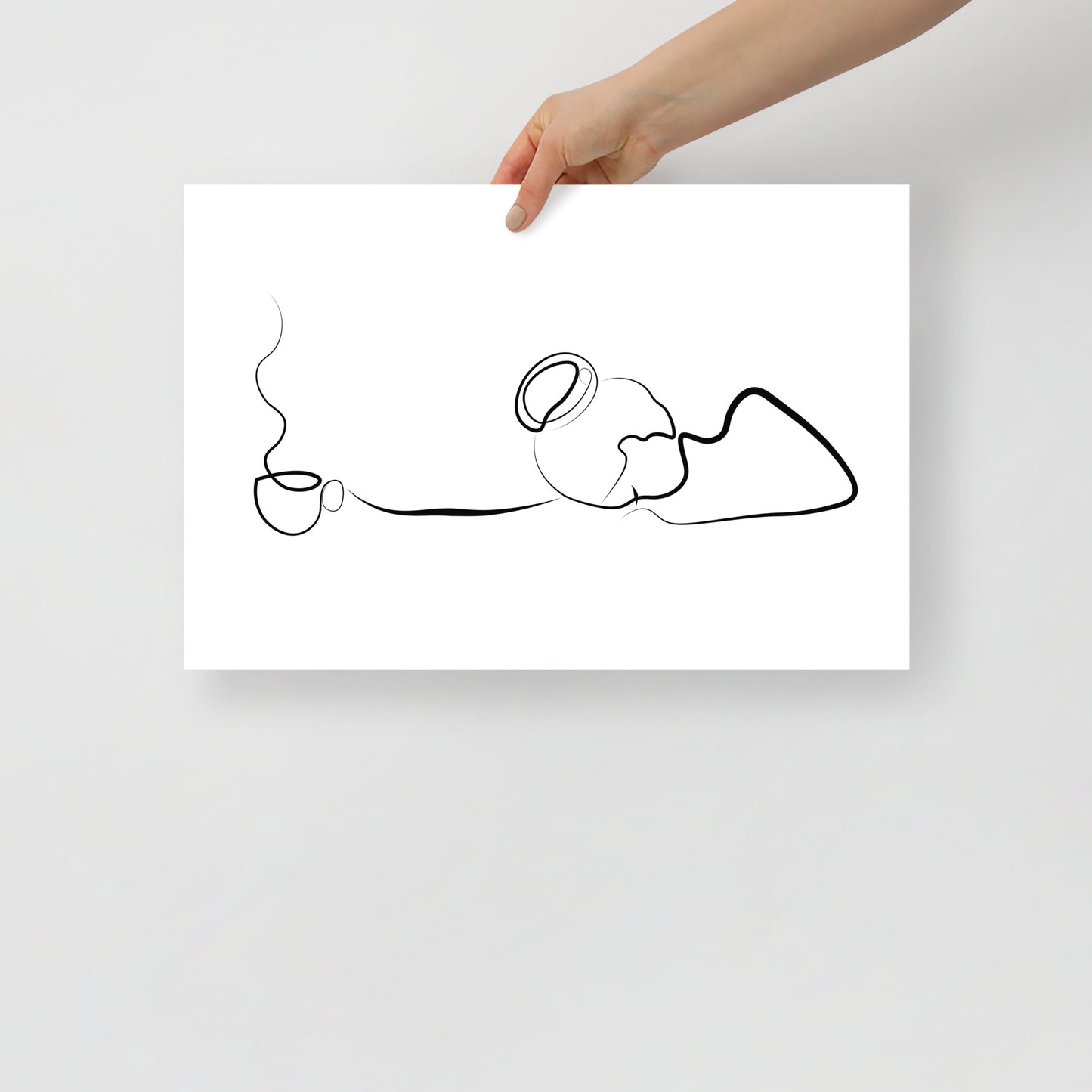 KAFFE oder TEE? Poster Nr2