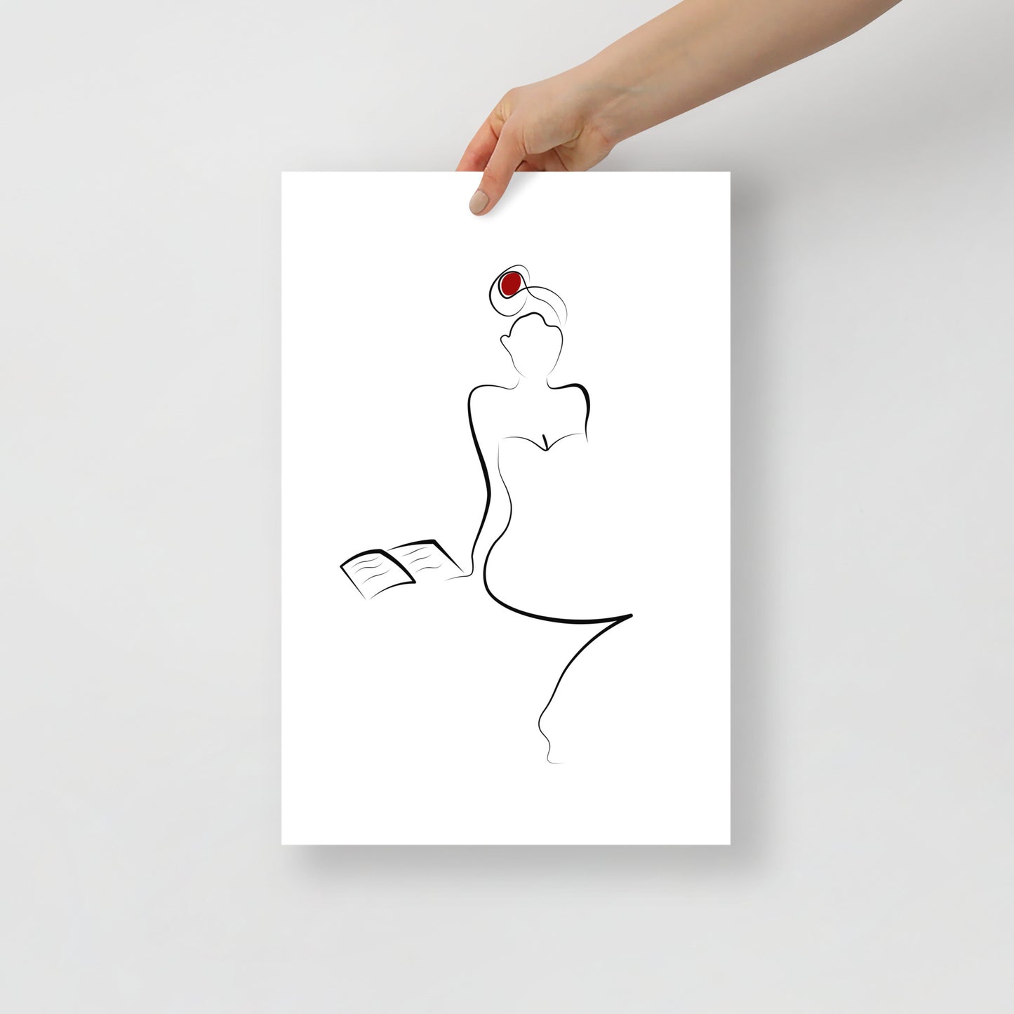 FRAUEN und BÜCHER. Poster Nr4