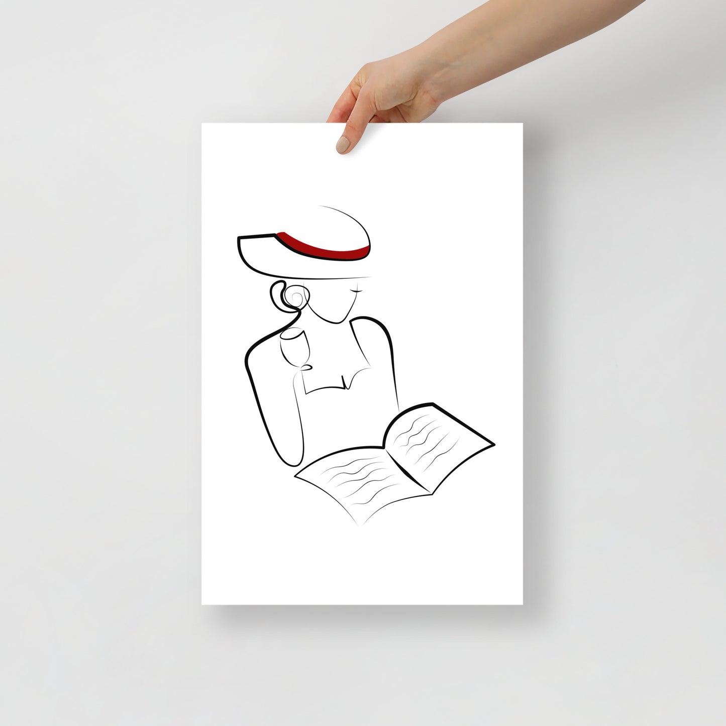 FRAUEN und BÜCHER. Poster Nr6