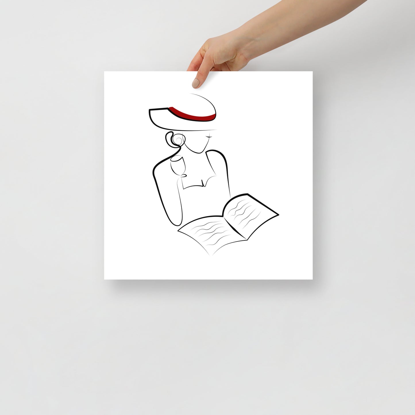FRAUEN und BÜCHER. Poster Nr6