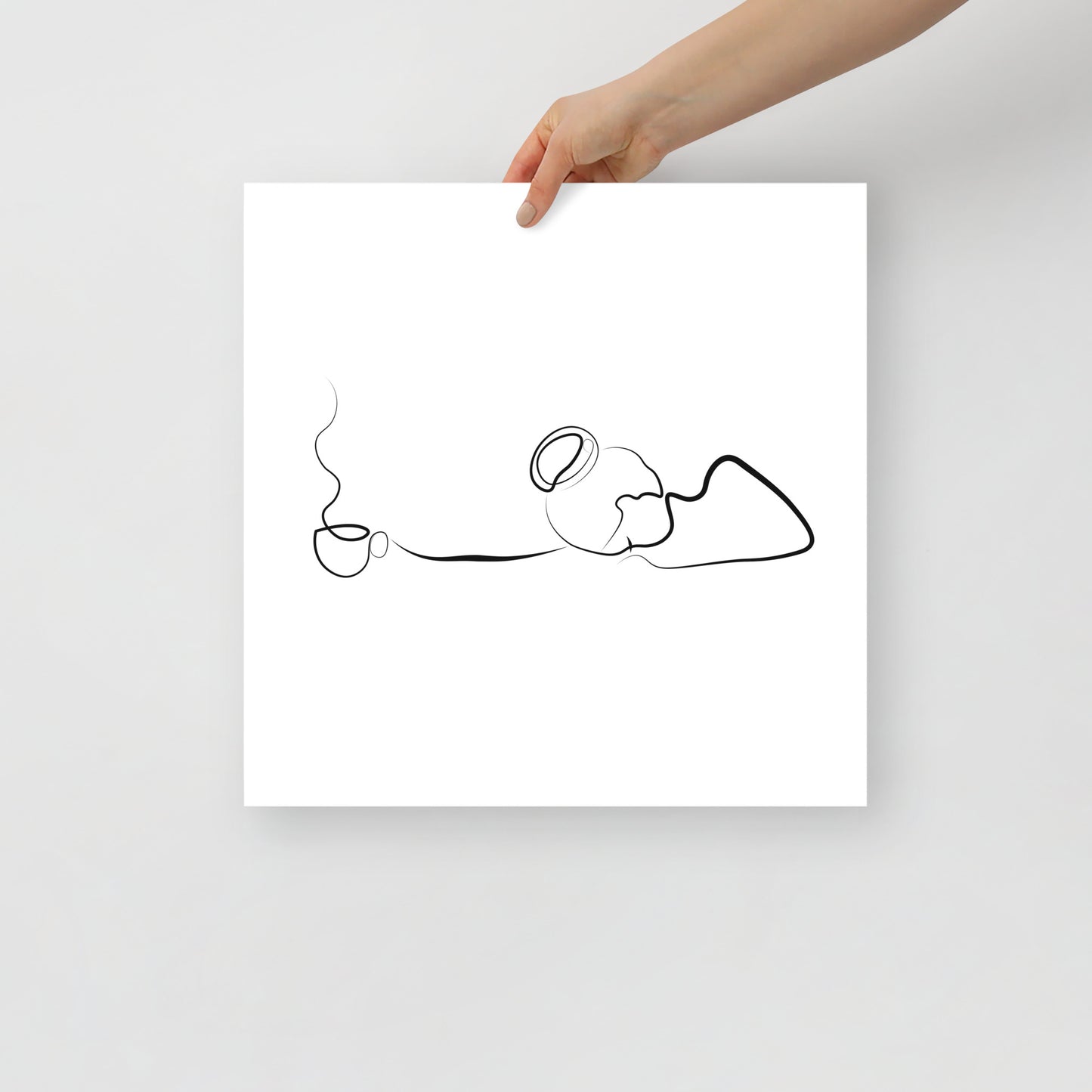 KAFFE oder TEE? Poster Nr2