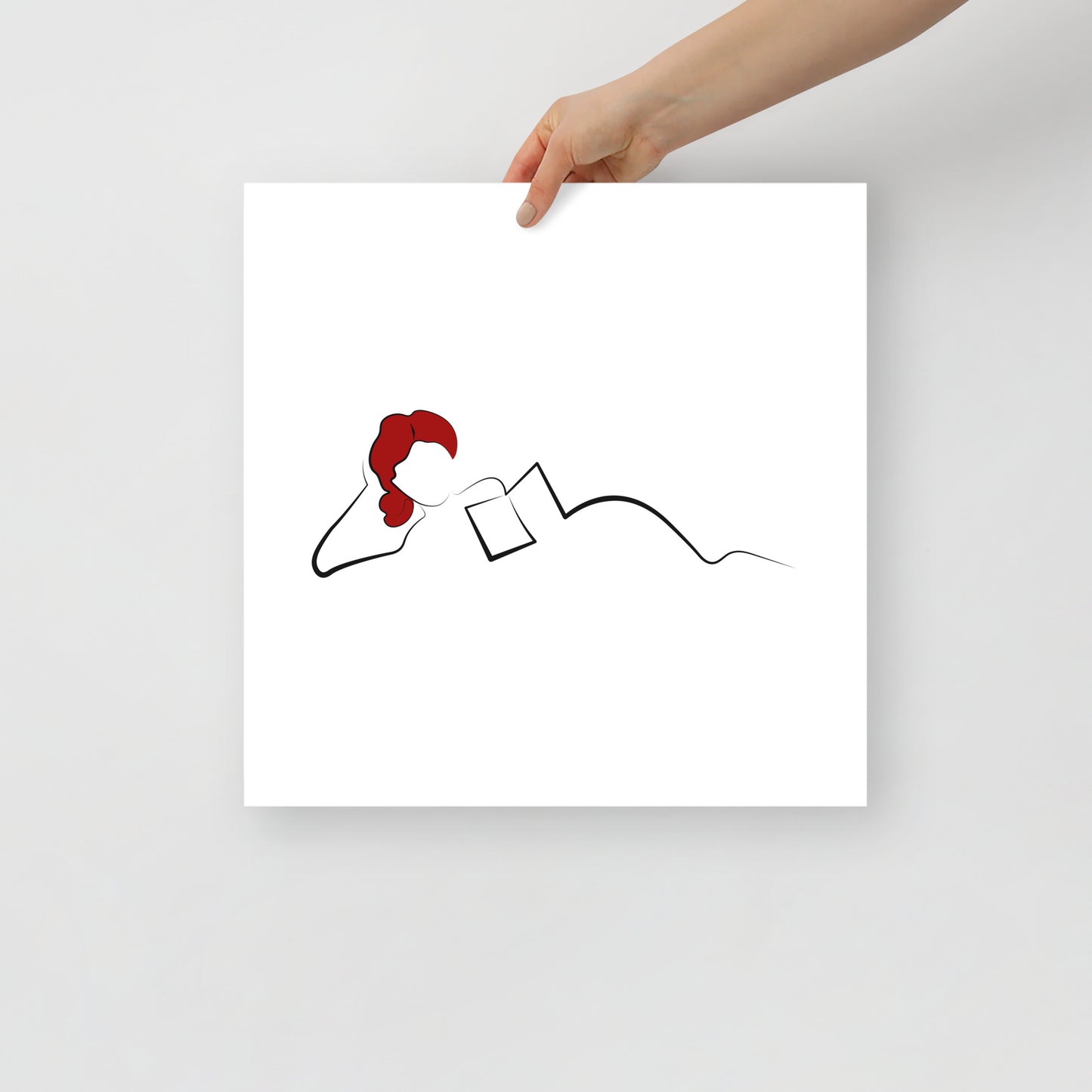 FRAUEN und BÜCHER .Poster Nr3