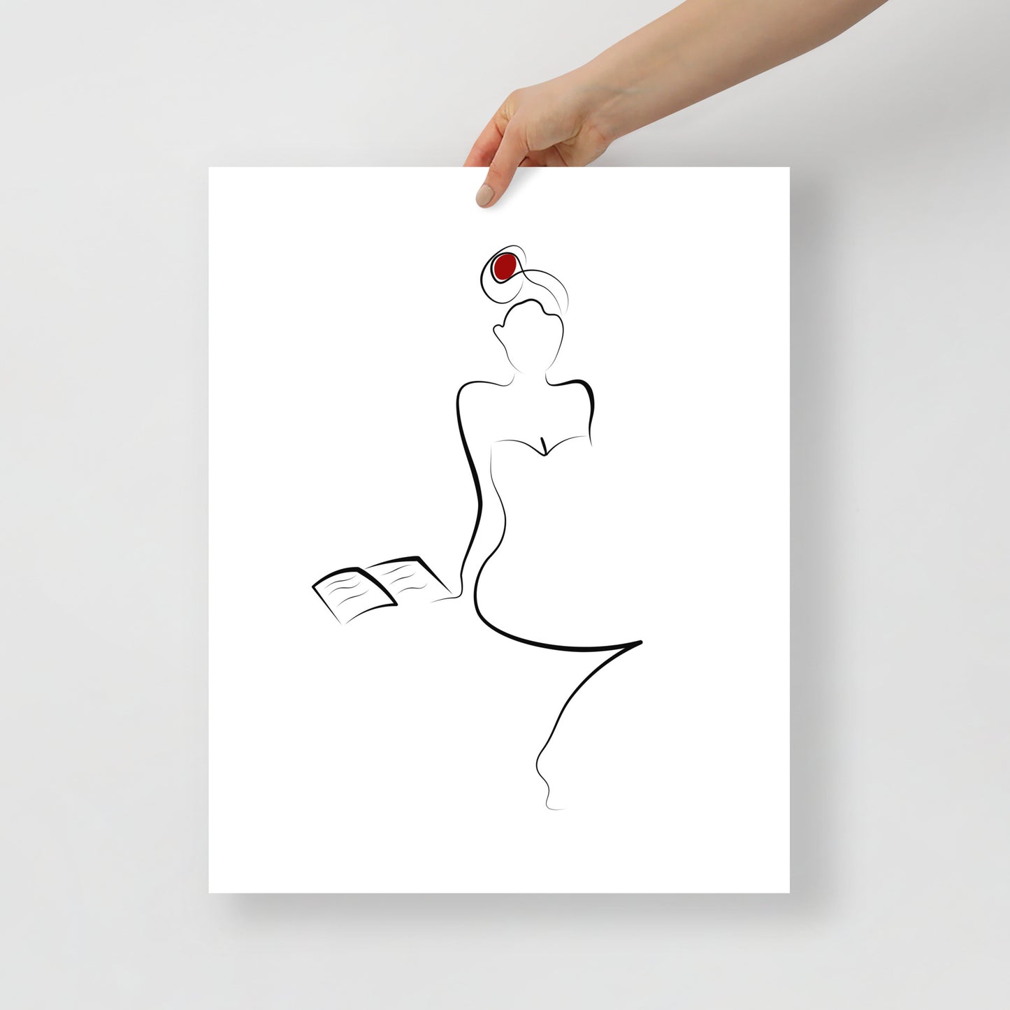 FRAUEN und BÜCHER. Poster Nr4