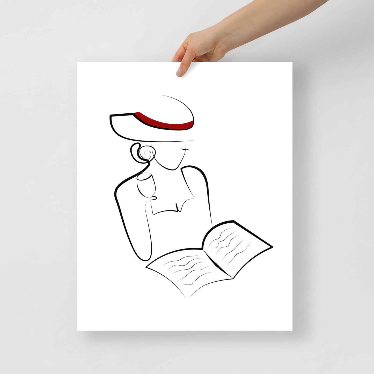 FRAUEN und BÜCHER. Poster Nr6