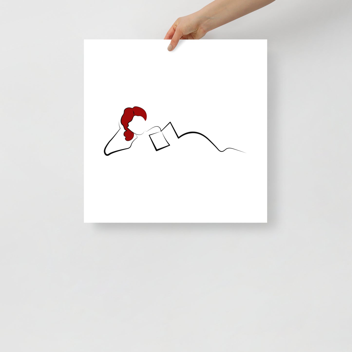 FRAUEN und BÜCHER .Poster Nr3