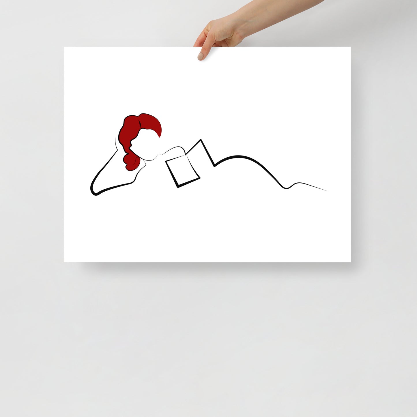 FRAUEN und BÜCHER .Poster Nr3