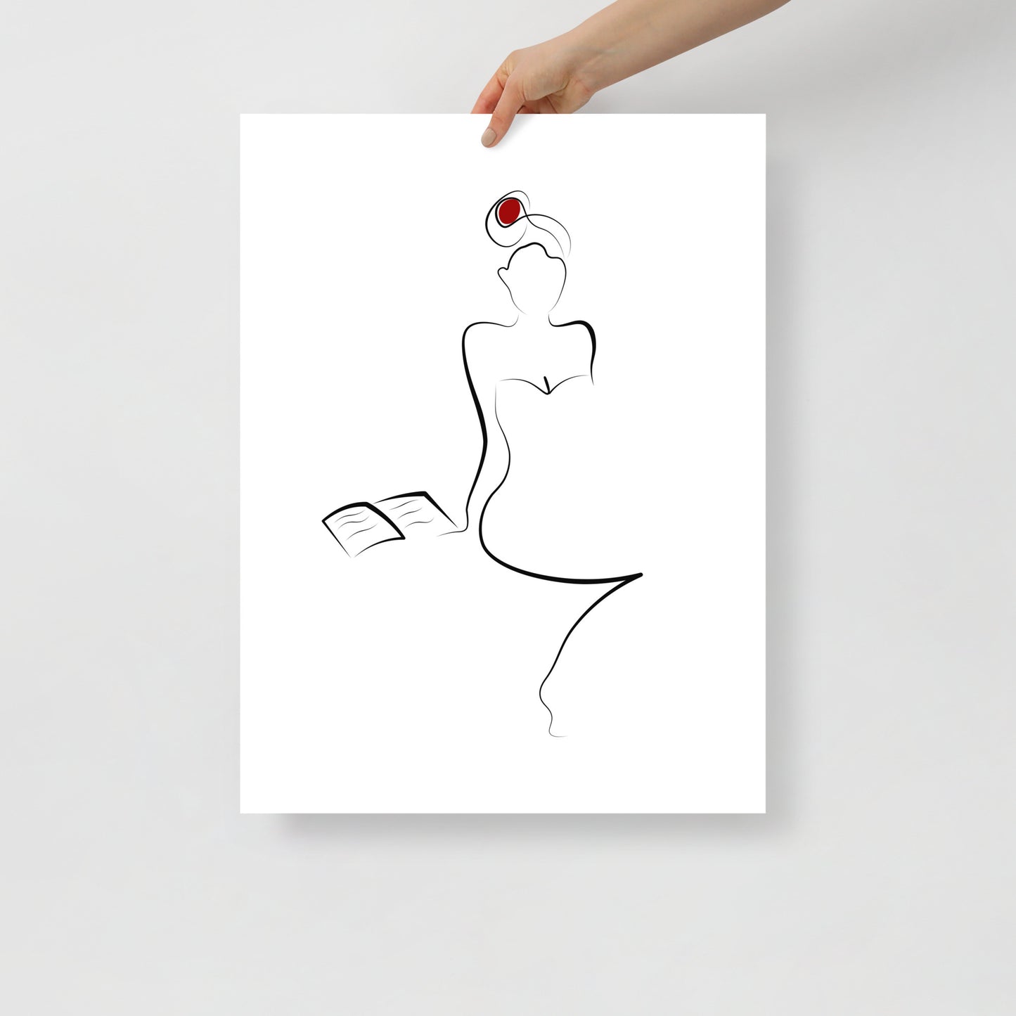 FRAUEN und BÜCHER. Poster Nr4