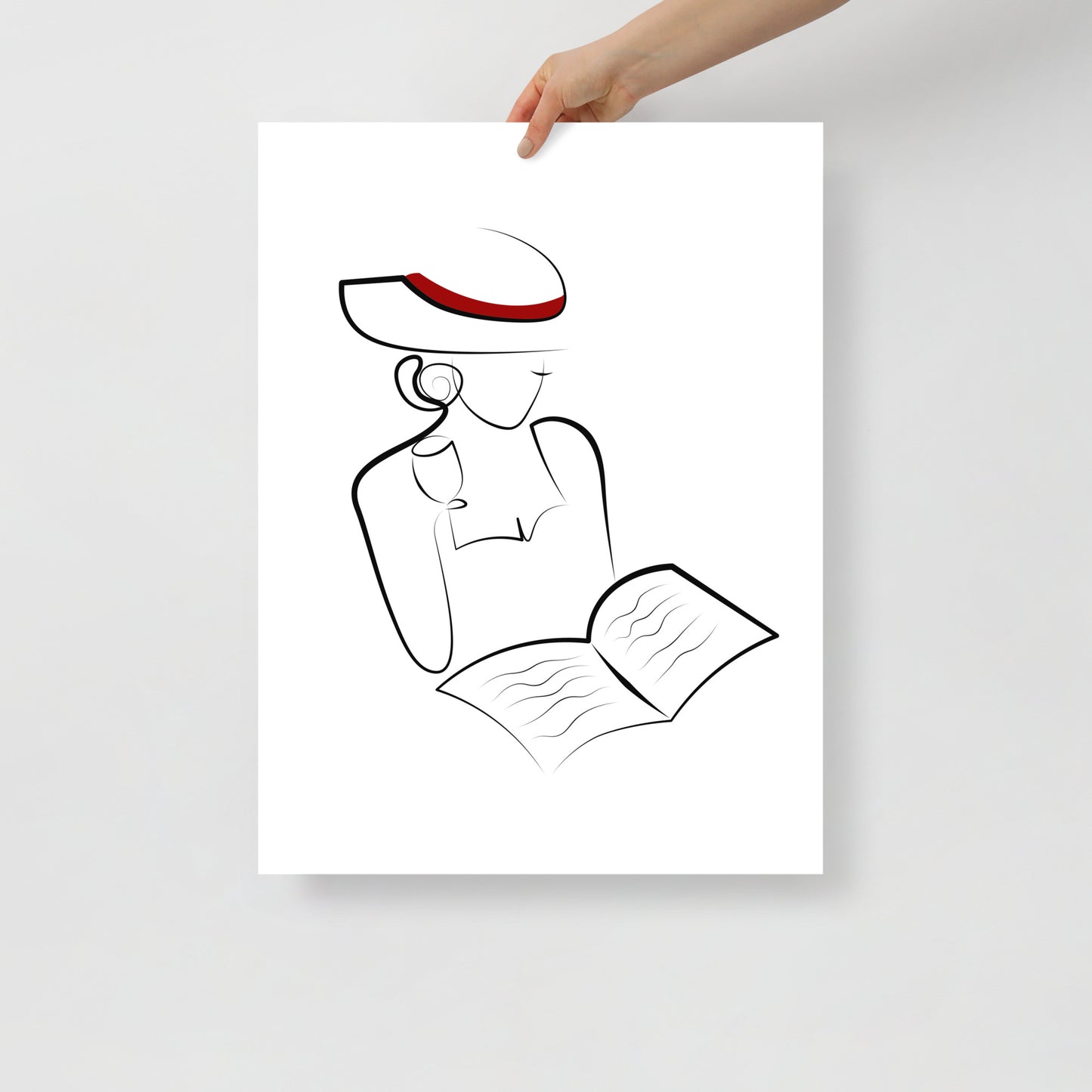 FRAUEN und BÜCHER. Poster Nr6