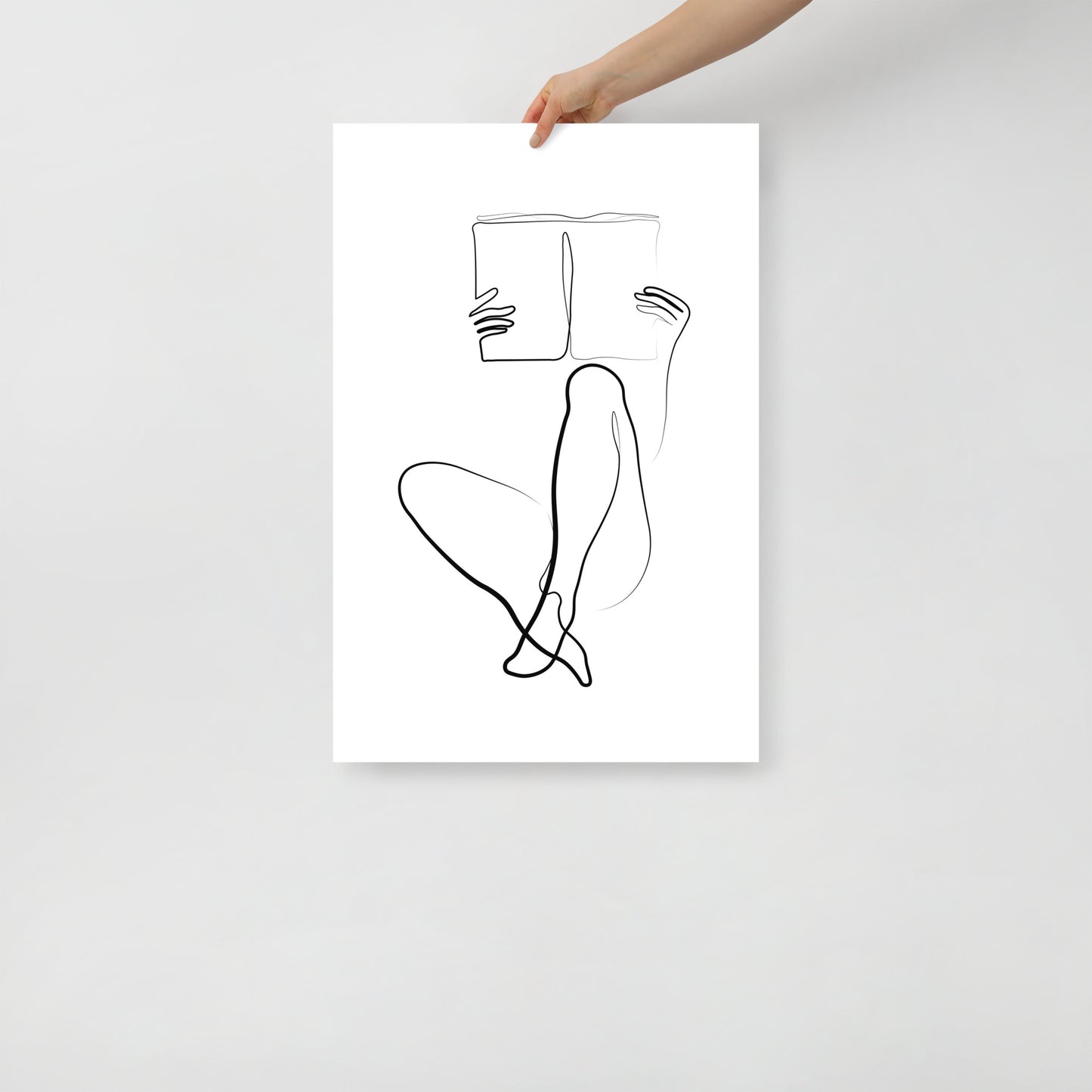 FRAUEN und BÜCHER . Poster Nr1