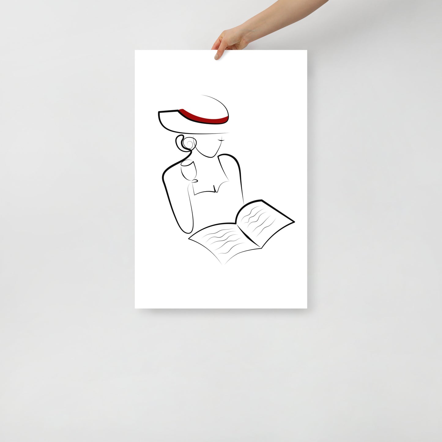 FRAUEN und BÜCHER. Poster Nr6