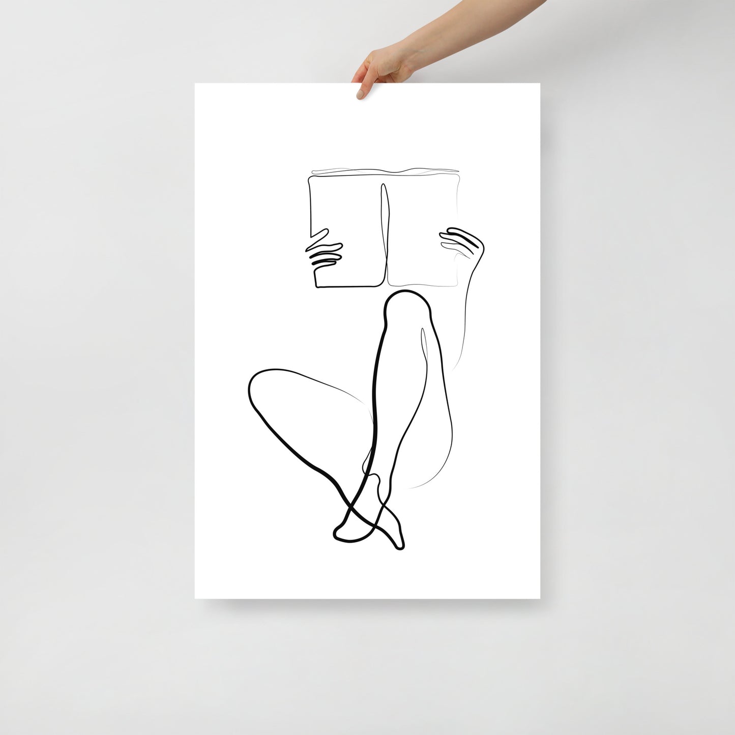 FRAUEN und BÜCHER . Poster Nr1