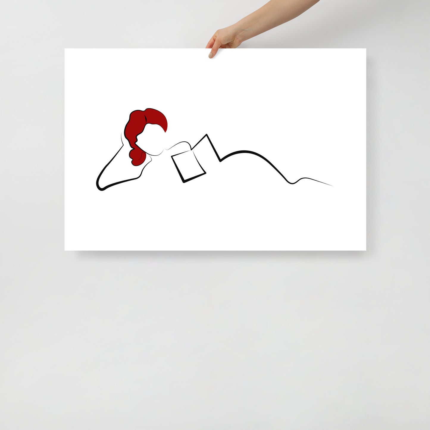 FRAUEN und BÜCHER .Poster Nr3