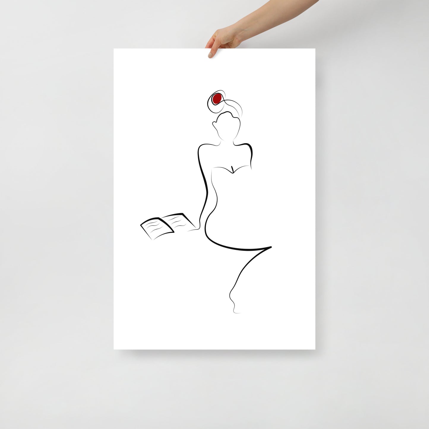 FRAUEN und BÜCHER. Poster Nr4