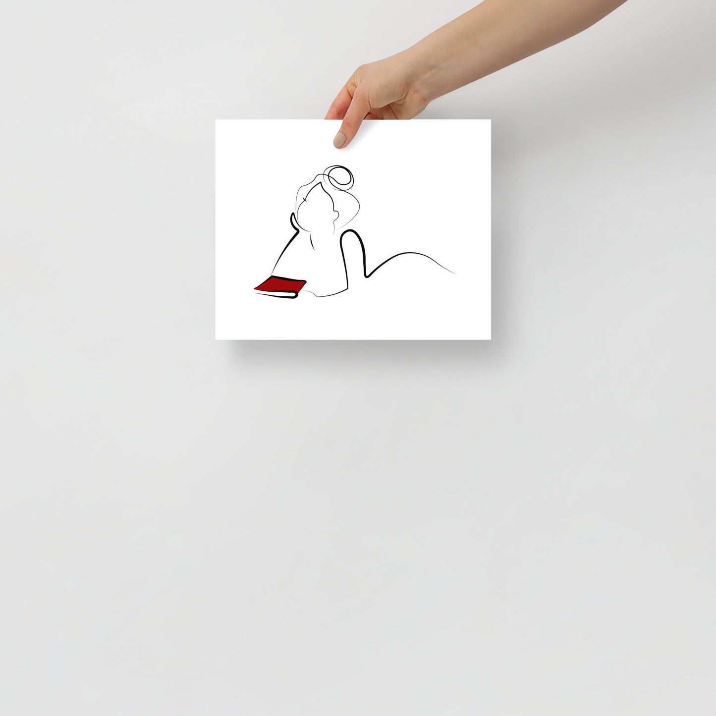FRAUEN und BÜCHER .Poster Nr2