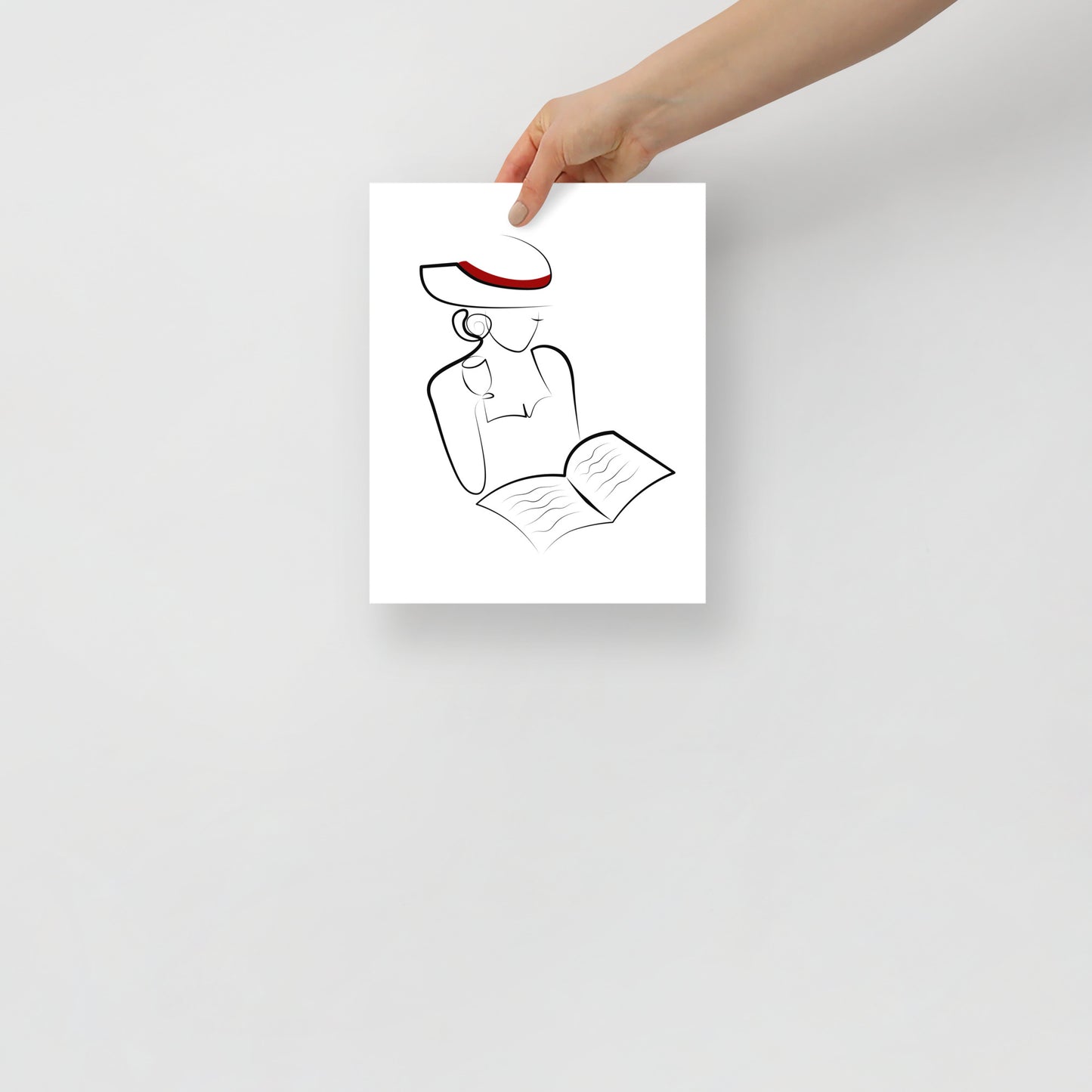 FRAUEN und BÜCHER. Poster Nr6