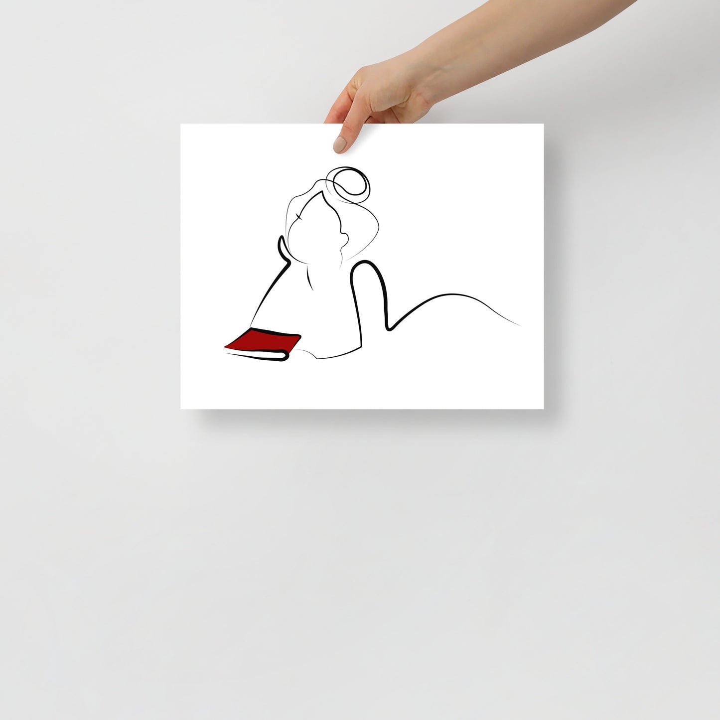 FRAUEN und BÜCHER .Poster Nr2