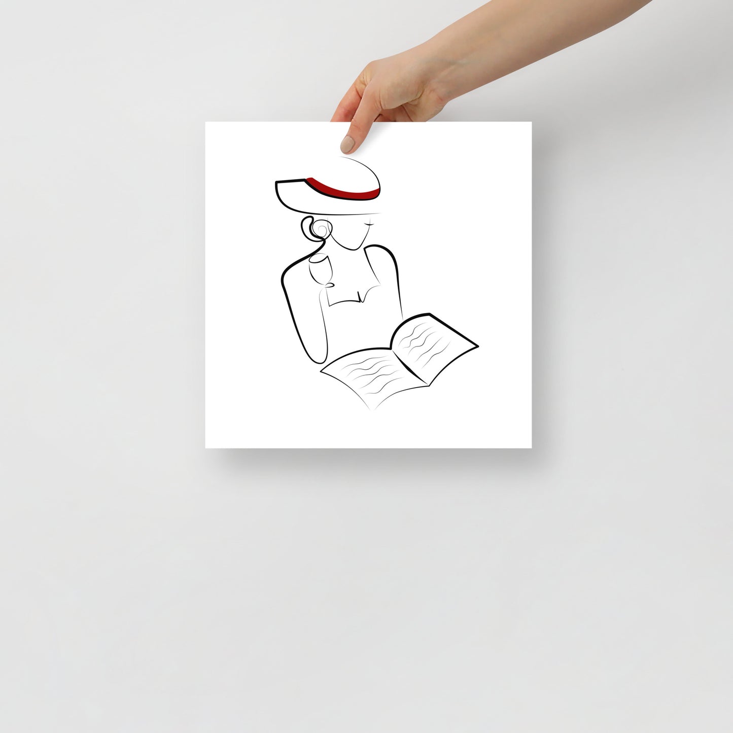 FRAUEN und BÜCHER. Poster Nr6
