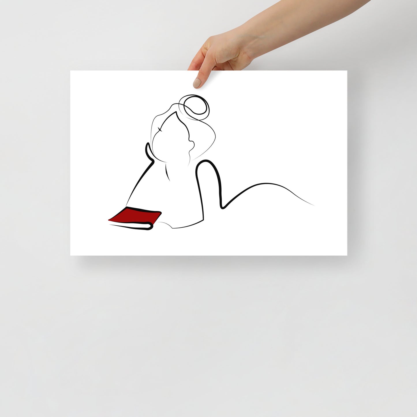 FRAUEN und BÜCHER .Poster Nr2