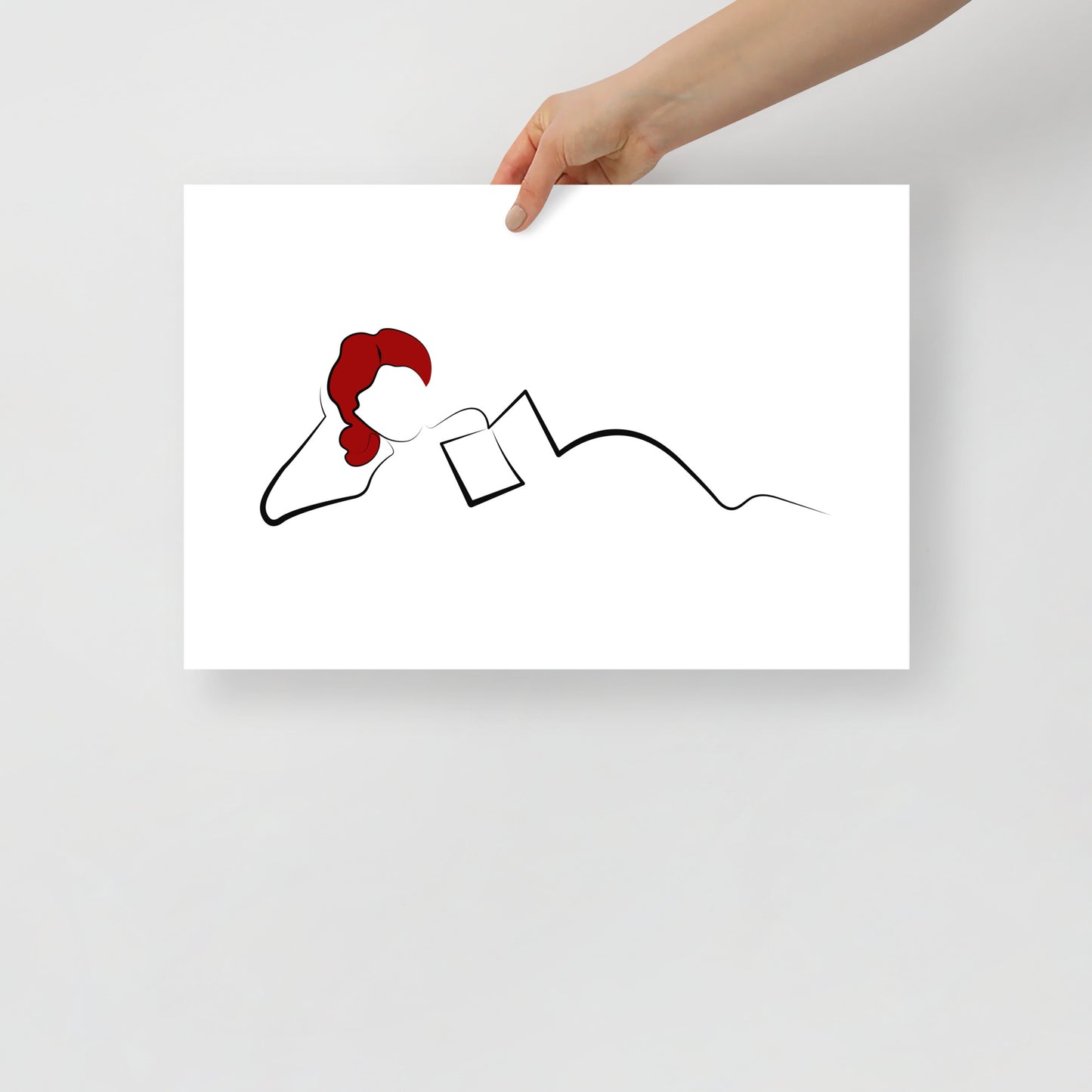 FRAUEN und BÜCHER .Poster Nr3