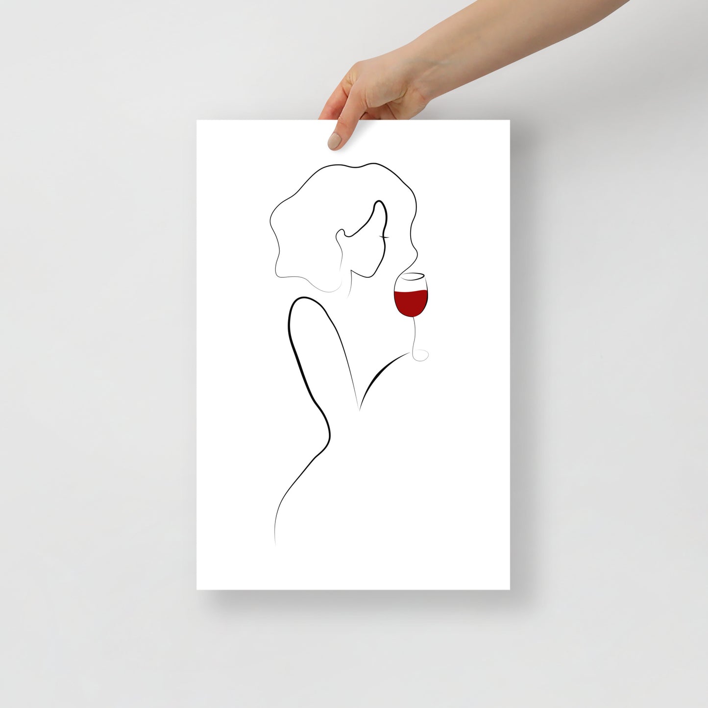 FRAUEN und WEIN. Poster Nr2