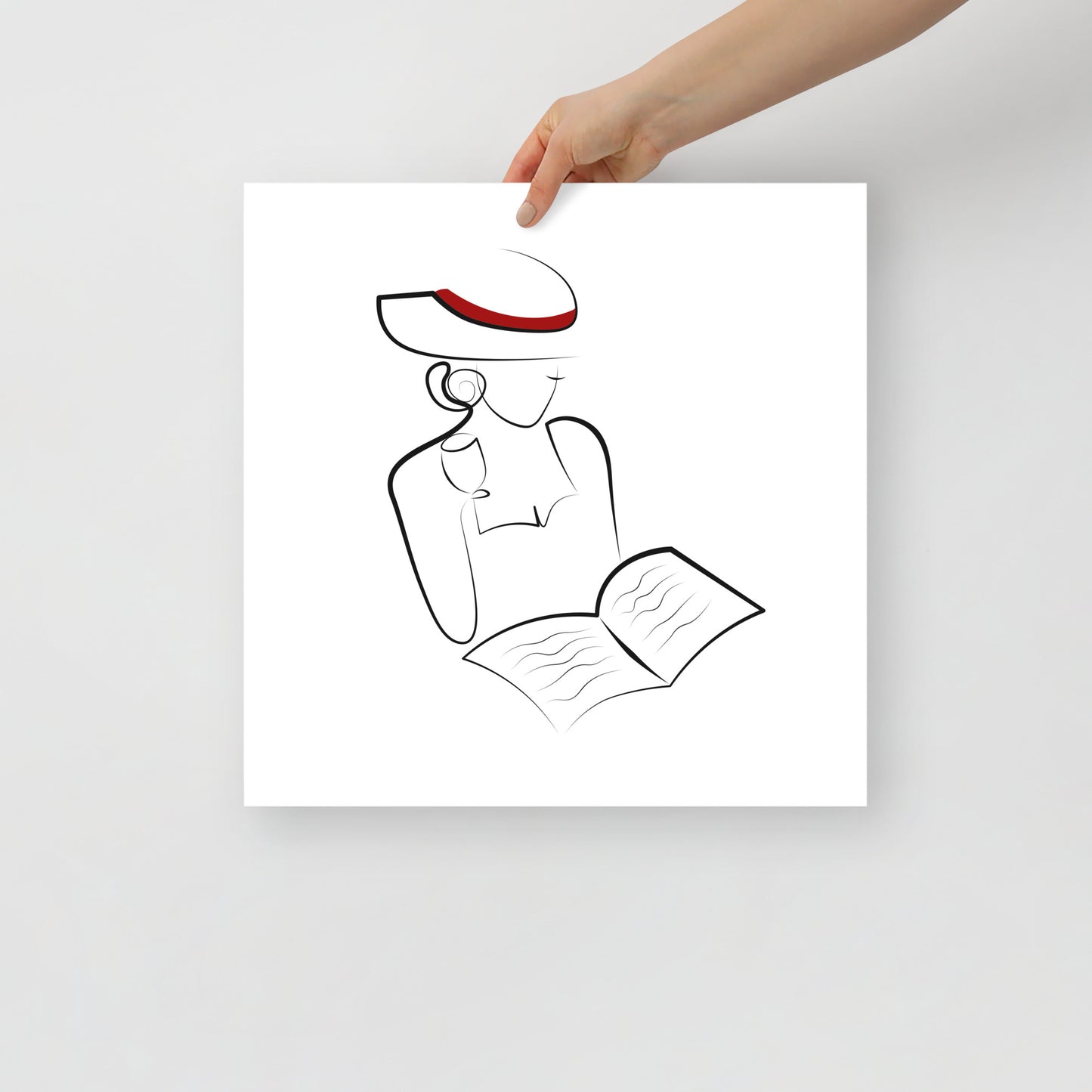 FRAUEN und BÜCHER. Poster Nr6