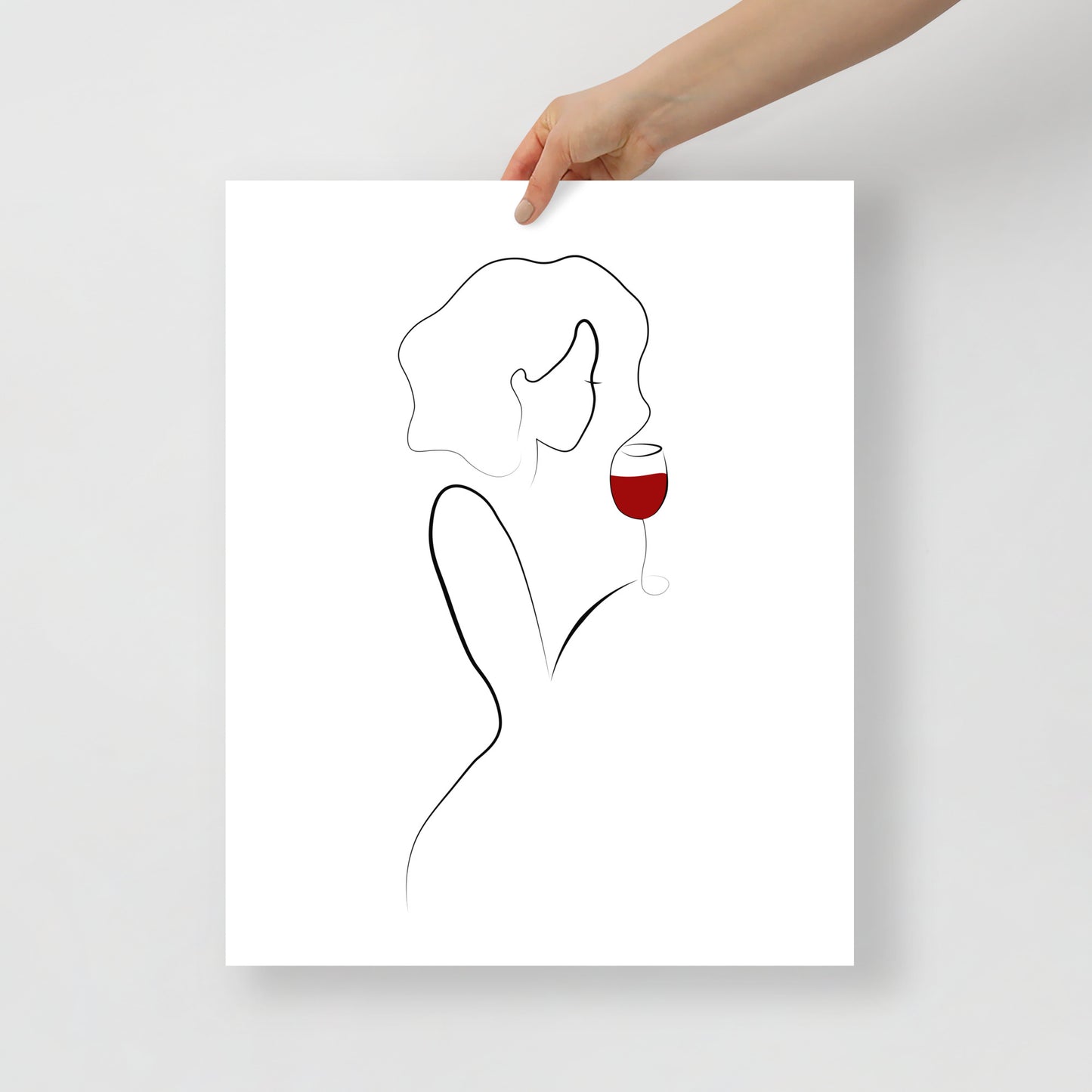 FRAUEN und WEIN. Poster Nr2