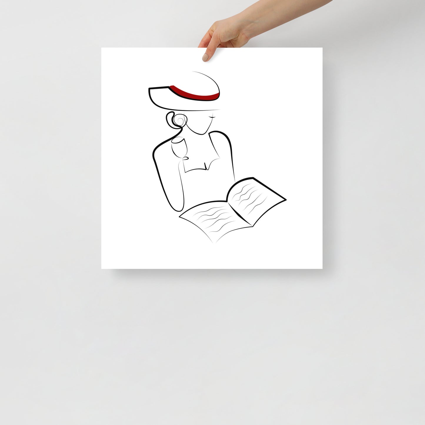 FRAUEN und BÜCHER. Poster Nr6