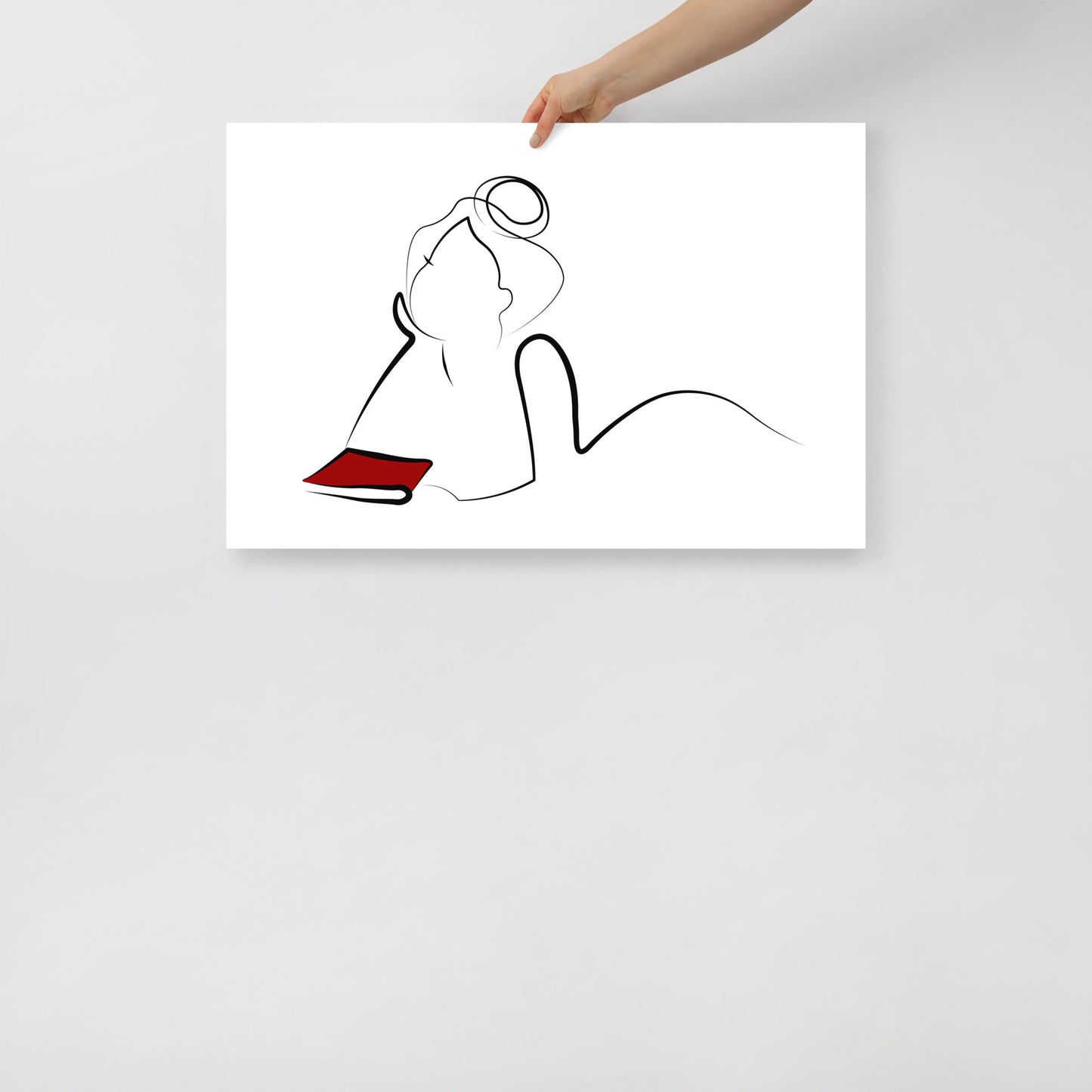 FRAUEN und BÜCHER .Poster Nr2