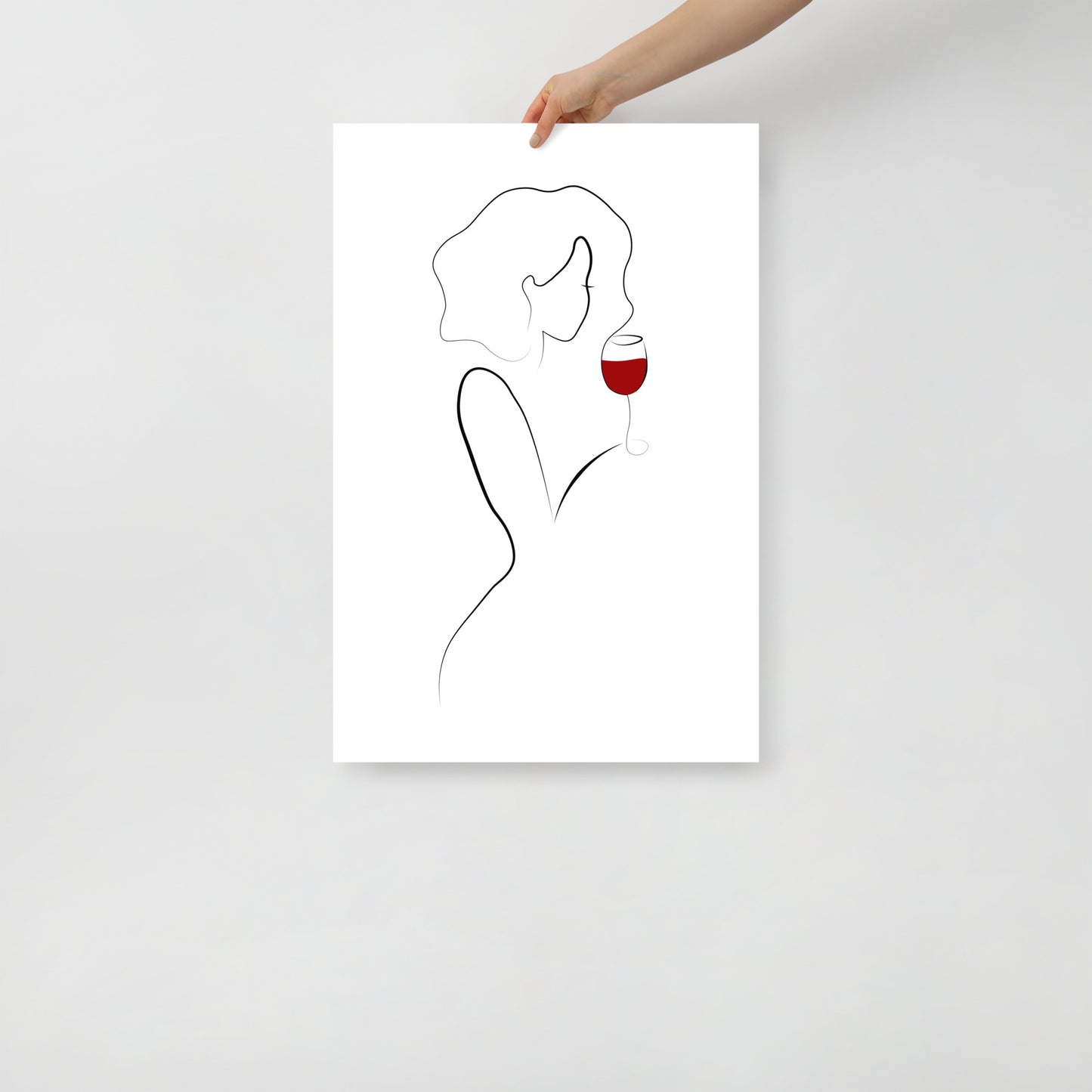 FRAUEN und WEIN. Poster Nr2