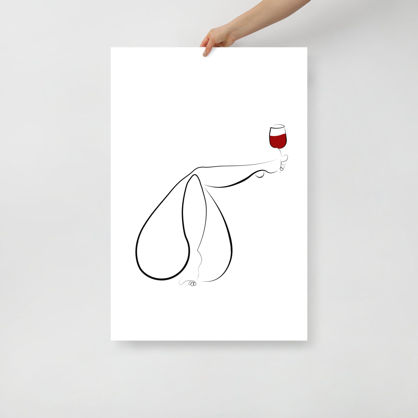 FRAUEN und WEIN . Poster Nr1