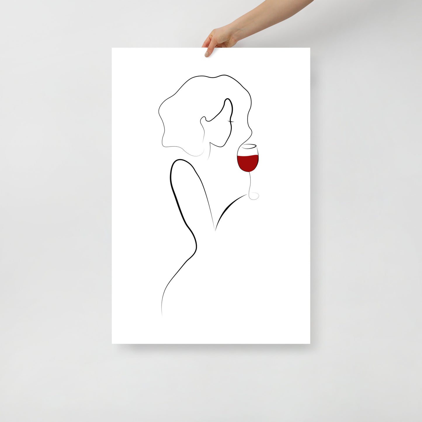 FRAUEN und WEIN. Poster Nr2