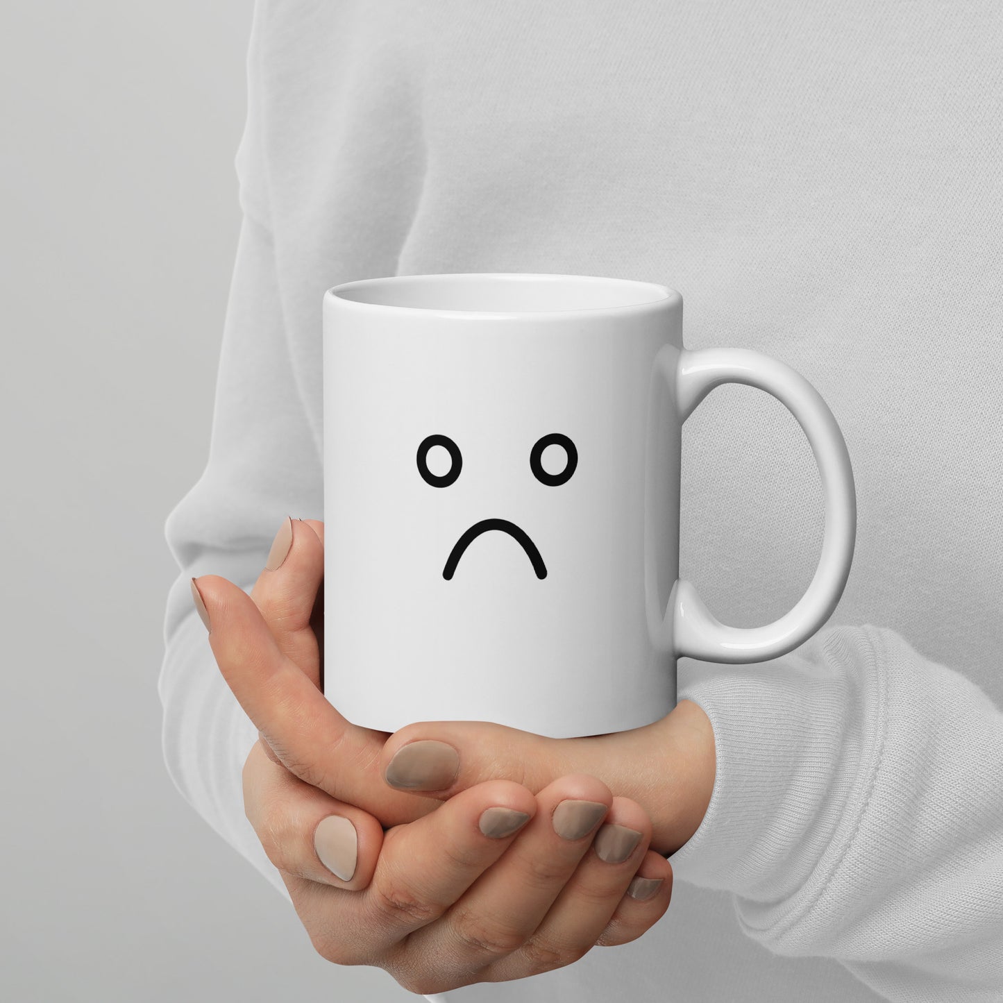 "PERSONALISIERTE EMOJI TASSE" Weiße, glänzende Tasse Nr9